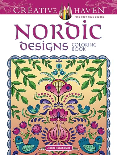 Creative Haven Nordic Designs Collection Coloring Book von Dover Publications