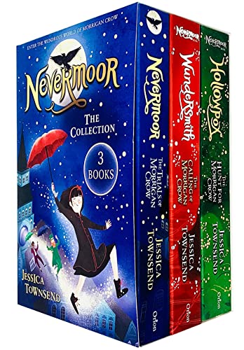 Morrigan Crow Series Collection 3 Books Set by Jessica Townsend (Hollowpox, Nevermoor, Wundersmith)