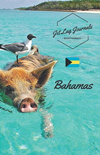 JetLagJournals • Reisetagebuch Bahamas: Erinnerungsbuch zum Ausfüllen | Reisetagebuch zum Selberschreiben für den Bahamas Urlaub