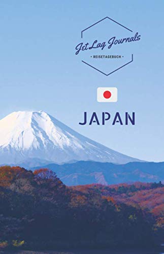 JetLagJournals • Reisetagebuch Japan: Erinnerungsbuch zum Ausfüllen | Reisetagebuch zum Selberschreiben für den Japan Urlaub