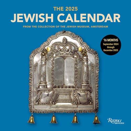 The Jewish Calendar 2024–2025 (5785) 16-Month Wall Calendar: Original Universe-Kalender [Mehrsprachig] [Kalender] (Wall-Kalender) von Rizzoli