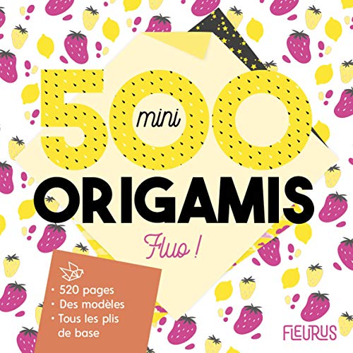 500 mini origamis fluo ! von Fleurus