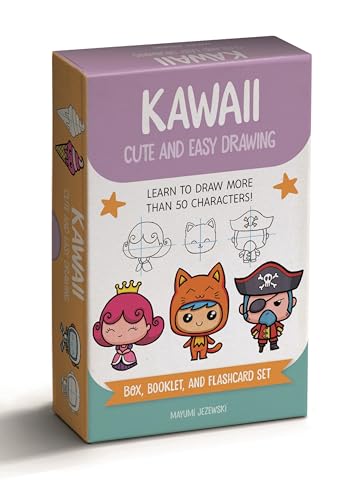 Kawaii Cute and Easy Drawing Deck: Learn to Draw More than 50 Characters! von GARDNERS