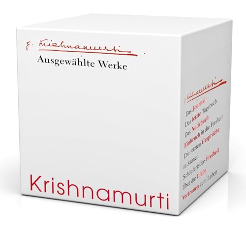 Krishnamurti Ausgewählte Werke von Aquamarin