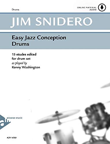 EASY JAZZ CONCEPTION FOR DRUMS BATTERIE +CD