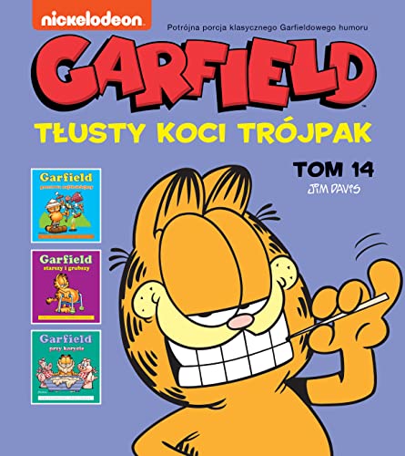 Garfield. Tłusty koci trójpak (Tom 14) - Jim Davis [KOMIKS]