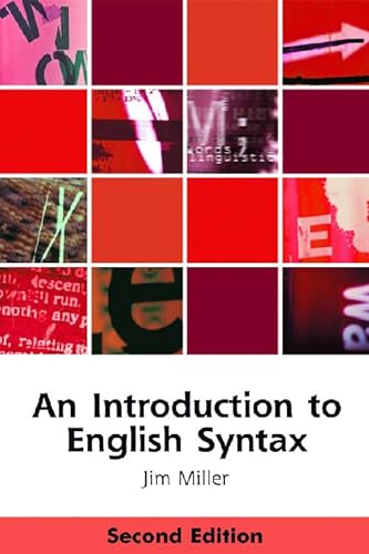 An Introduction to English Syntax (Edinburgh Textbooks on the English Language)