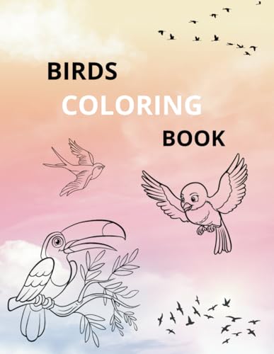 BIRDS COLORING BOOK: An Adventure for Kids & Toddlers Ages 2-10 von Independently published