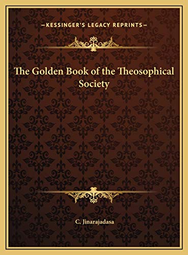 The Golden Book of the Theosophical Society