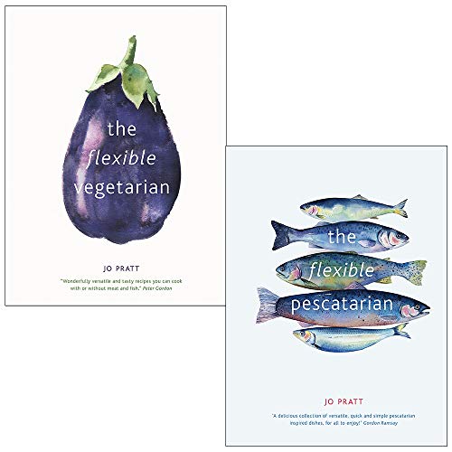 Jo Pratt Collection 2 Books Set (The Flexible Vegetarian, The Flexible Pescatarian)