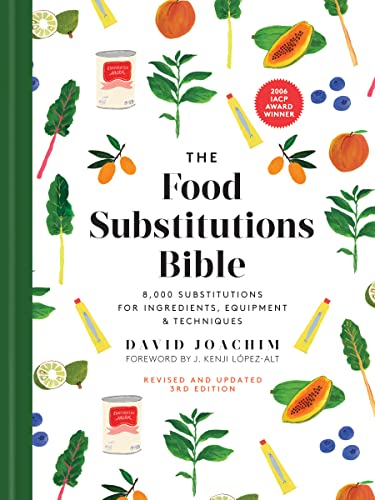 The Food Substitutions Bible: 8,000 Substitutions for Ingredients, Equipment & Techniques von Robert Rose Inc
