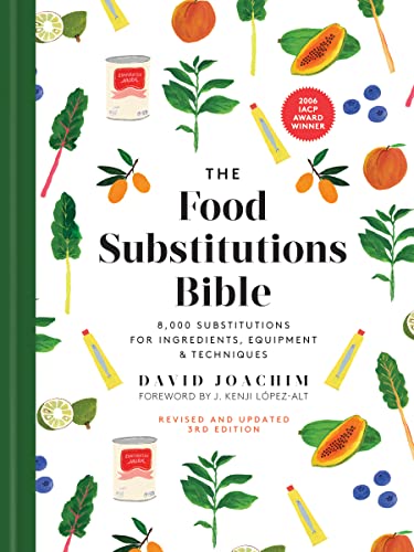 The Food Substitutions Bible: 8,000 Substitutions for Ingredients, Equipment & Techniques von Robert Rose