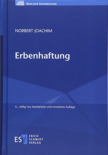 Erbenhaftung (Berliner Handbücher)