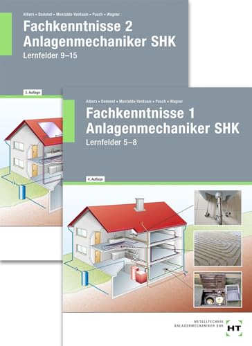 Paketangebot Fachkenntnisse Anlagenmechaniker SHK 1 + 2: beinhaltet 3136/4. Aflg. 18 und 3137/3. Aflg. 19 Paketangebot Fachkenntnisse Anlagenmechaniker SHK 1 + 2: beinhaltet 3136/4. Aflg. 18 und 3137/3. Aflg. 19