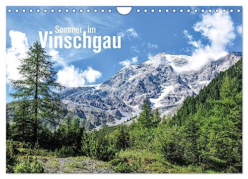 Sommer im Vinschgau (Wandkalender 2024 DIN A4 quer), CALVENDO Monatskalender von CALVENDO