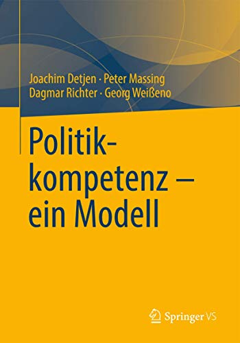 Politikkompetenz – ein Modell von Springer VS