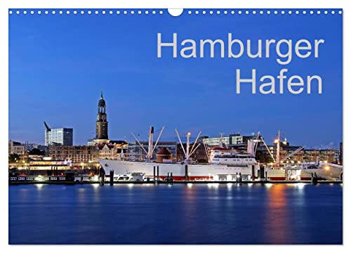 Hamburger Hafen (Wandkalender 2024 DIN A3 quer), CALVENDO Monatskalender
