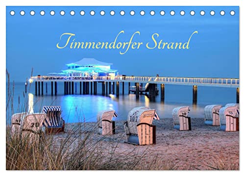 Timmendorfer Strand (Tischkalender 2024 DIN A5 quer), CALVENDO Monatskalender von CALVENDO