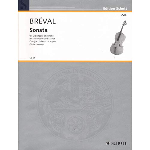 Sonata C-Dur: aus op. 40. Violoncello und Klavier. (Cello-Bibliothek)