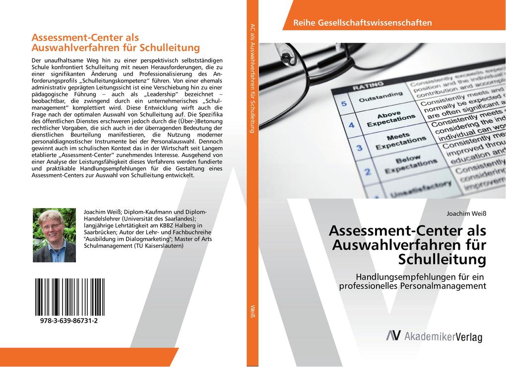 Assessment-Center als Auswahlverfahren für Schulleitung von AV Akademikerverlag