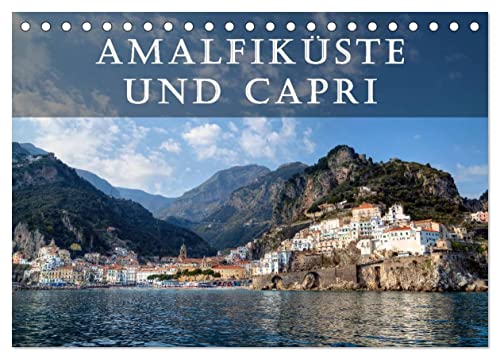 Amalfiküste und Capri (Tischkalender 2024 DIN A5 quer), CALVENDO Monatskalender von CALVENDO