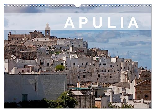 Apulia (Wandkalender 2024 DIN A3 quer), CALVENDO Monatskalender