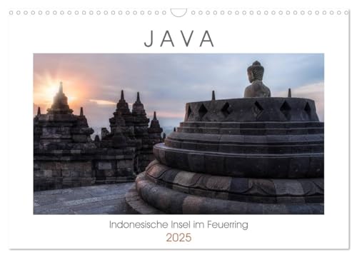 Java, Indonesische Insel im Feuerring (Wandkalender 2025 DIN A3 quer), CALVENDO Monatskalender von CALVENDO