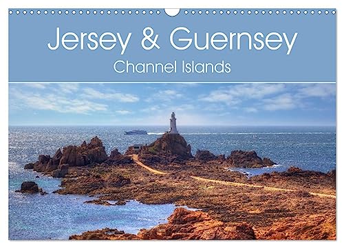 Jersey & Guernsey - Channel Islands (Wandkalender 2024 DIN A3 quer), CALVENDO Monatskalender
