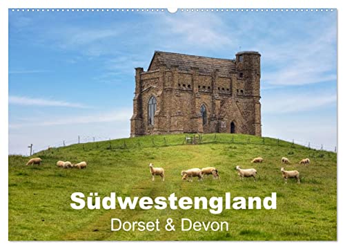 Südwestengland - Dorset & Devon (Wandkalender 2024 DIN A2 quer), CALVENDO Monatskalender