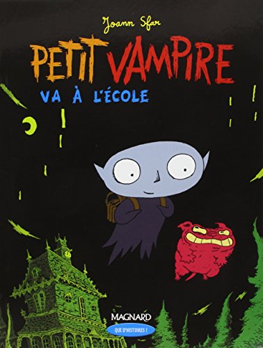 Petit vampire va à l'école: Livre de jeunesse