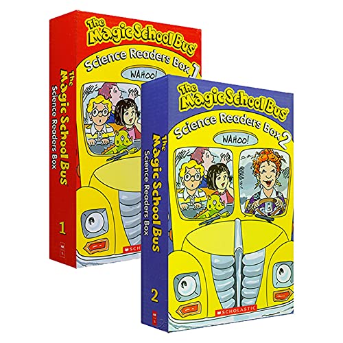 Magic School Bus 20 books box set, Science Reader Box 1 & 2