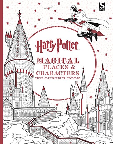Harry Potter Magical Places and Characters Colouring Book von Templar Publishing