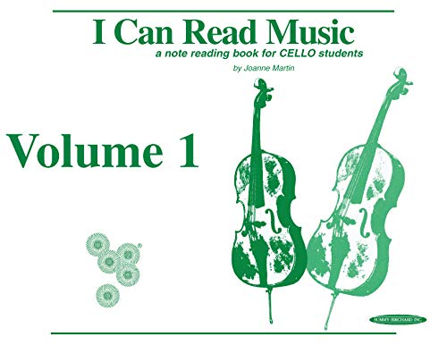 I Can Read Music, Volume 1: A note reading book for CELLO students