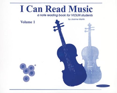 I Can Read Music, Volume 1: A note reading book for VIOLIN students