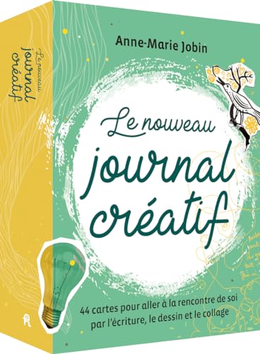 Le Nouveau Journal Créatif - Coffret 44 cartes + Livre: 44 cartes pour aller à la rencontre de soir par l'écriture, le dessin et le collage