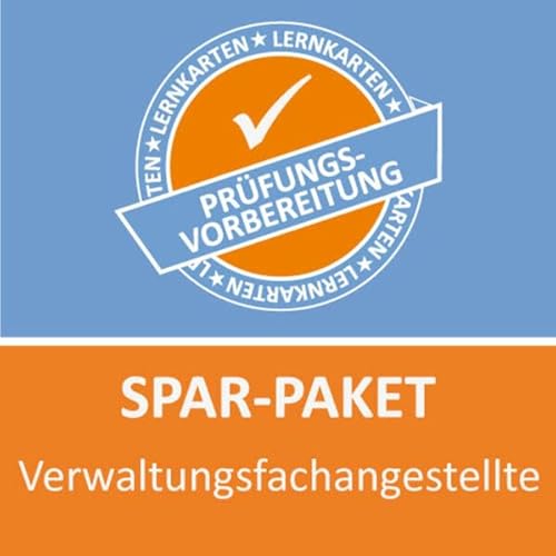 Spar-Paket Lernkarten Verwaltungsfachangestellte/r: Prüfungsvorbereitung auf die Abschlussprüfung zum Sparpreis