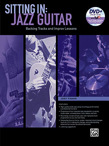 Sitting In: Jazz Guitar: Backing Tracks and Improv Lessons (incl. DVD-ROM) von Alfred Music