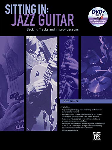 Sitting In: Jazz Guitar: Backing Tracks and Improv Lessons (incl. DVD-ROM)
