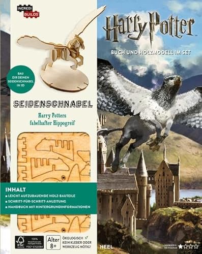IncrediBuilds: Seidenschnabel: Harry Potters fabelhafter Hippogreif: Harry Potters fabelhafter Hippogreif. Buch und 3D-Holzmodell