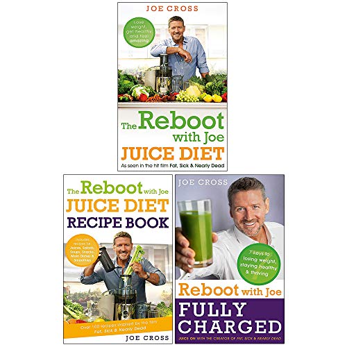 The Reboot with Joe Juice Diet 3 Books Collection Set ( The Reboot with Joe Juice Diet,The Reboot with Joe Juice Diet Recipe Book,Reboot with Joe Fully Charged)