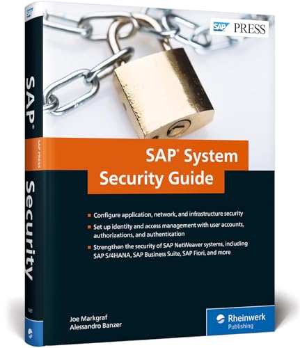 SAP System Security Guide (SAP PRESS: englisch) von Rheinwerk Verlag GmbH