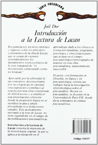 Introducción a la lectura de Lacan : El inconsciente estructurado como lenguaje en psicoanálisis (Serie Freudiana) von GEDISA