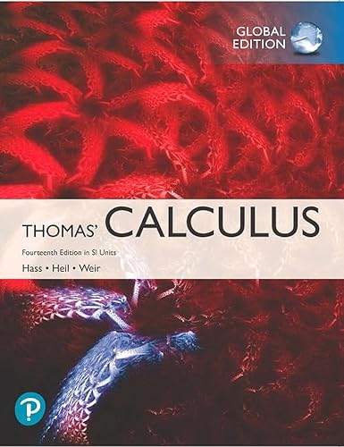 Thomas' Calculus in SI Units: Fourteenth Edition In Sl Units von Pearson