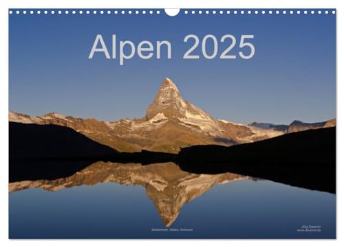 Alpen (Wandkalender 2025 DIN A3 quer), CALVENDO Monatskalender von CALVENDO
