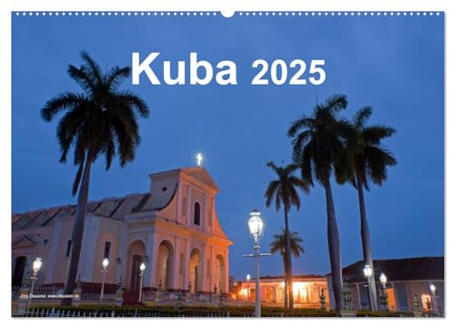 Kuba 2025 (Wandkalender 2025 DIN A2 quer), CALVENDO Monatskalender von CALVENDO