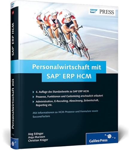 Personalwirtschaft mit SAP ERP HCM: Funktionen – Prozesse – Customizing von SAP HR (SAP PRESS) von SAP Press