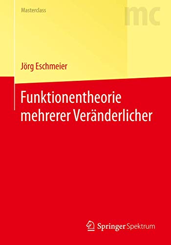 Funktionentheorie mehrerer Veränderlicher (Masterclass) von Springer Spektrum