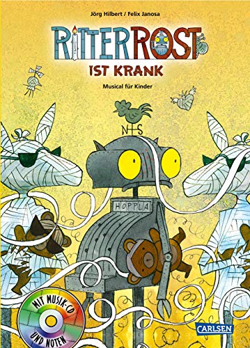 Ritter Rost 10: Ritter Rost ist krank: Buch mit CD