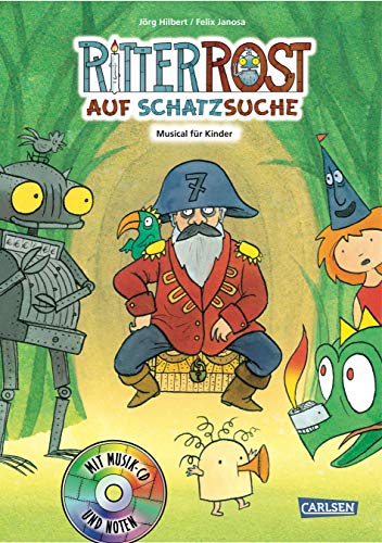 Ritter Rost 15: Ritter Rost auf Schatzsuche: Buch mit CD: Musical für Kinder