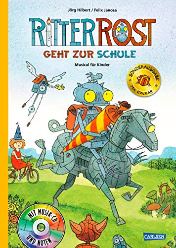 Ritter Rost 8: Ritter Rost geht zur Schule (limitierte Sonderausgabe) (Ritter Rost mit CD und zum Streamen, Bd. 8): Musical für Kinder mit CD